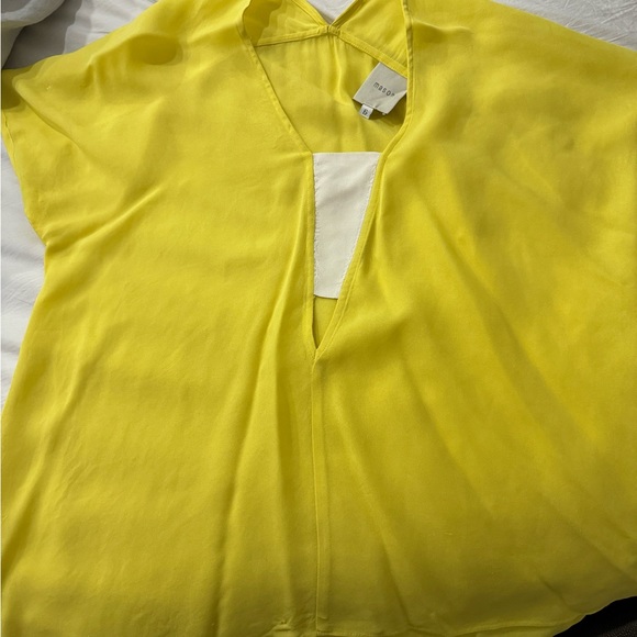 MASON | Chiffon Color Block Top - Picture 8 of 9